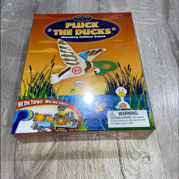 PLUCK THE DUCKS SHOOTINF GALLERY GAME FOR KIDS - Picture 1 of 2